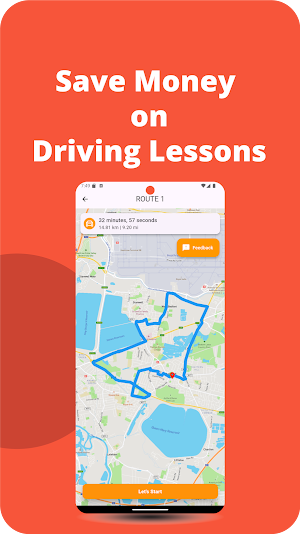 Driving Exam Route Screenshot 2