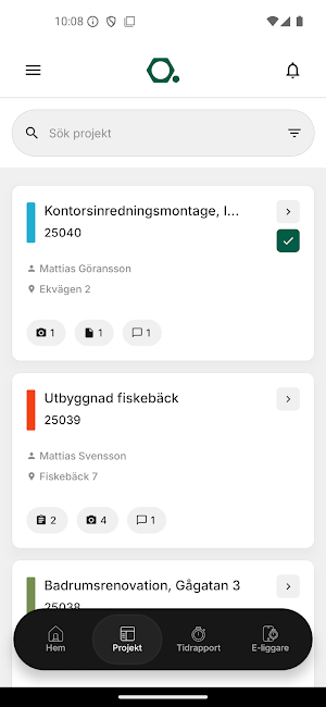 Nya Proffsappen Screenshot 1