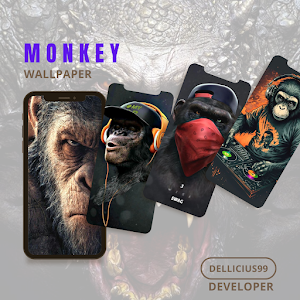 Monkeys Wallpaper Screenshot 1