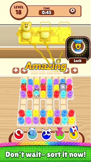 Yarn Knit: Color Sort Screenshot 1