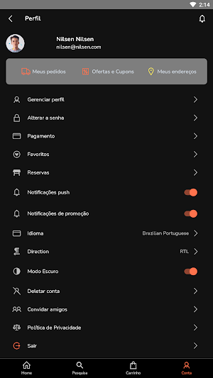 Meu Pedido Delivery de tudo Screenshot 3