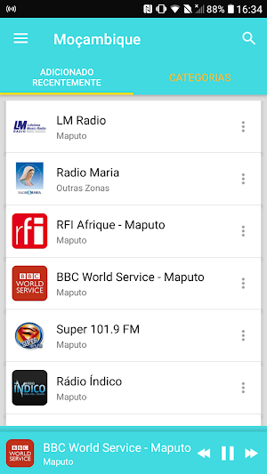 Radio Mozambique Screenshot 1