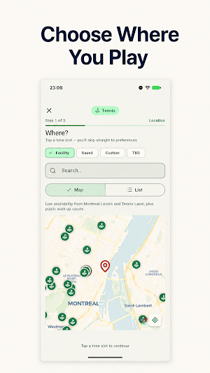 Racket - Tennis & Pickleball Screenshot 1