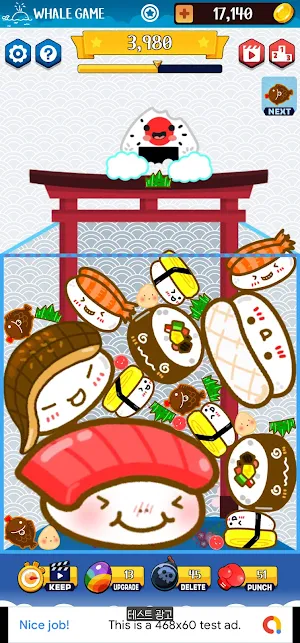 whale game (watermelon merge) Screenshot 3