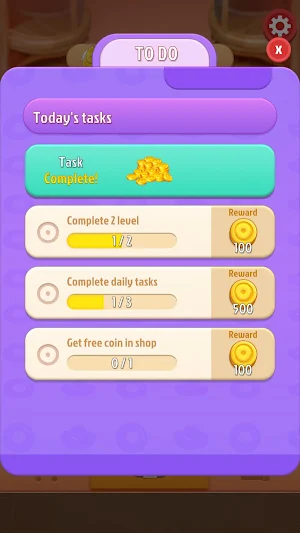 Sweet Donut Sort: Cake Game Screenshot 2
