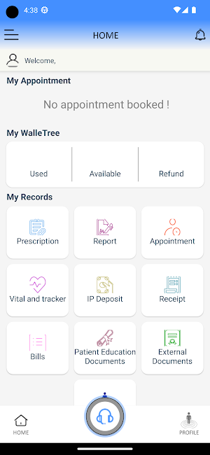 Ayushman Patient Portal Screenshot 2