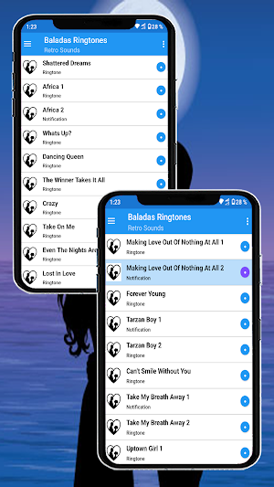 American Ballad Ringtones Screenshot 1