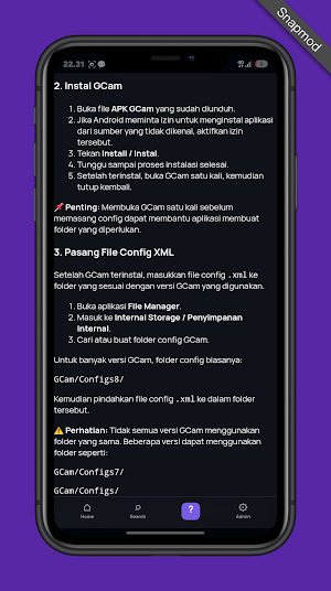 Gcam LMC - Config XML Screenshot 3