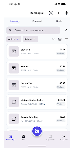 ItemLogue: Profit & Inventory Screenshot 0