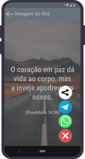 Zap Bíblico: mensagens da Bíblia Salmos Versículos Screenshot 1