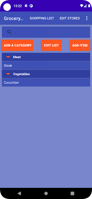 Rekijan's Grocery App Screenshot 0