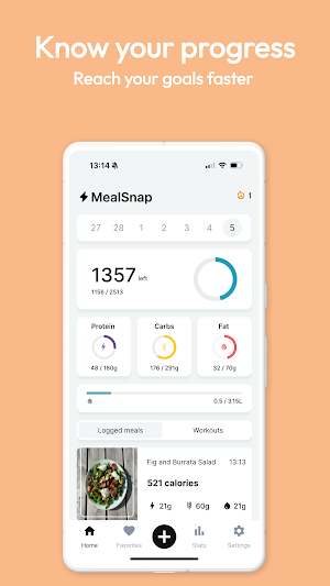 MealSnap: AI Calorie Tracker Screenshot 2