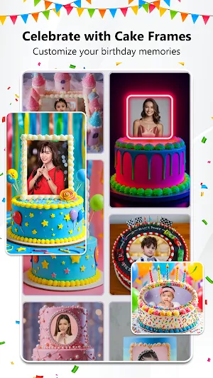 Happy Birthday Photo Frame Screenshot 2