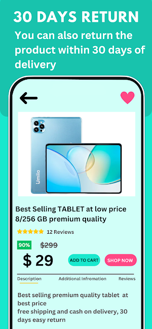 Laptop Online Shopping App Screenshot 2