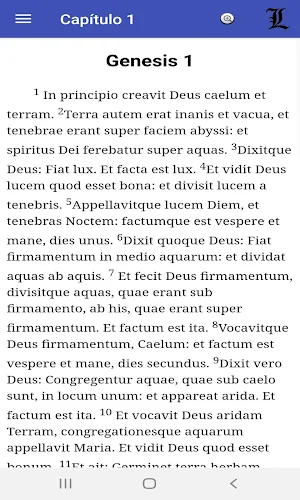 Parallele deutsch / lateinische Vulgata Screenshot 3