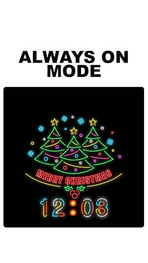 SageHuz Christmas Neon WF Screenshot 1