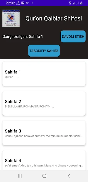 Qur'on Qalblar Shifosi Screenshot 3