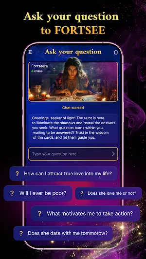 Fortsee: Tarot Card Reading Screenshot 2