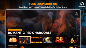 Relaxing Fireplace – Meditate Screenshot 2