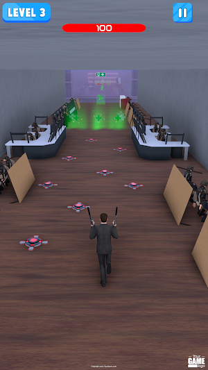 Agent Bullet - Run to Survive! Screenshot 0