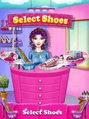 Shoe Fashion Designer Studio Games for Girls & Boy Screenshot 2