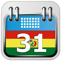 Bolivia Calendar with Holidays