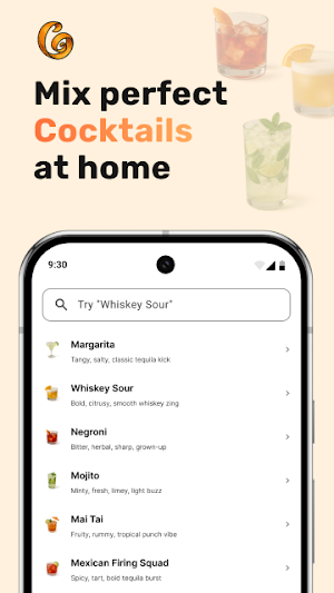 Garnish: Cocktail Recipes Screenshot 0