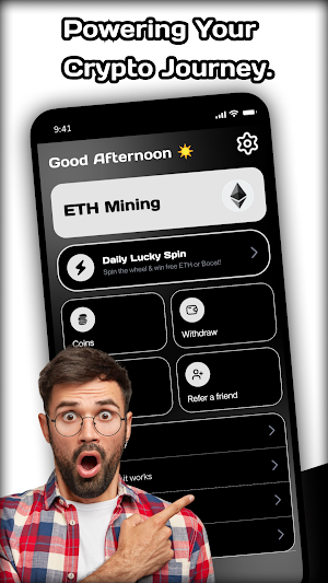ETH Mining : Ethereum Miner Screenshot 0