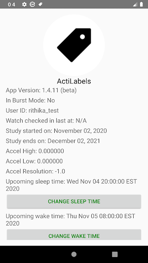 ActiLabels Screenshot 0