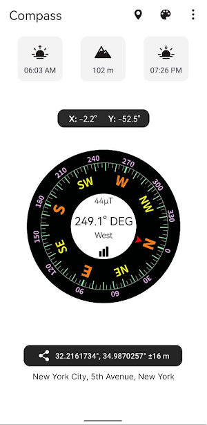 Compass - Precise and Simple Screenshot 2