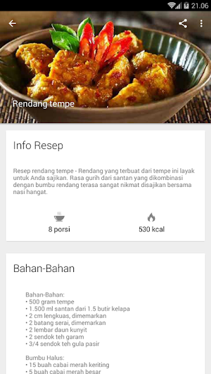 1001 Indonesian Recipes Screenshot 3