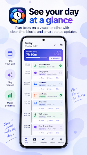 Time Blocking Daily Planner Screenshot 0