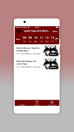 Ignite Yoga and Wellness Screenshot 1