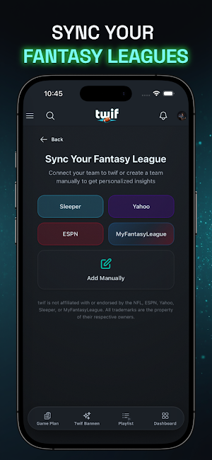 twif: Fantasy Football Advisor Screenshot 0