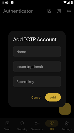 AzAd Vault: Password Manager Screenshot 3