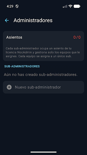 Constellations NocAdmin Screenshot 2