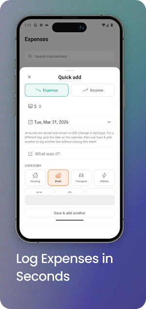 Ecofiney: Money Manager Screenshot 2