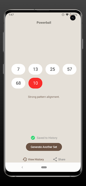 Lottery App Texas Screenshot 2