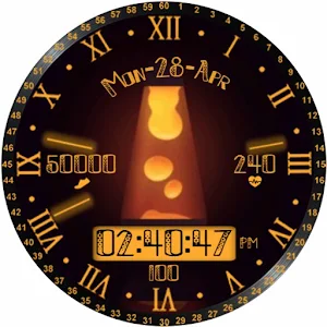 Animated Lava Lamp Watch Face Screenshot 0