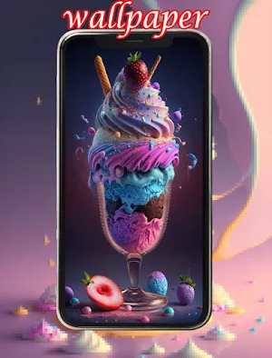 خلفيات الآيس كريم Screenshot 0