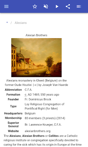 Catholic orders Screenshot 1
