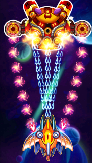 Falcon Attack : Space Shooter Screenshot 1