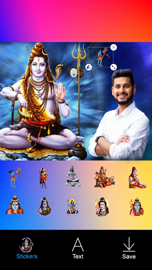 Mahadev Photo Editor Wallpaper Screenshot 3
