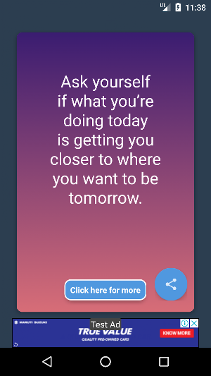 Tap-to-Inspire Screenshot 2