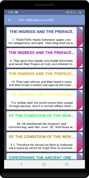 The Kabbalah Unveiled Screenshot 2