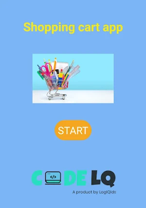 Shopping cart app Screenshot 0