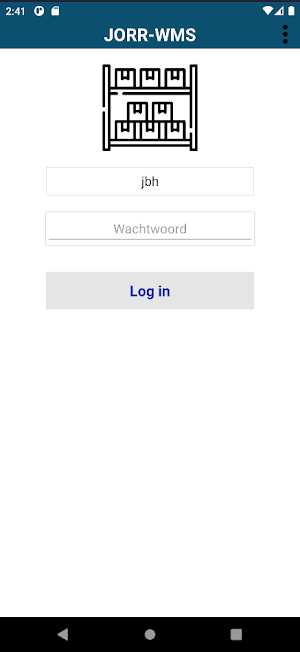 Jorr-WMS Screenshot 1