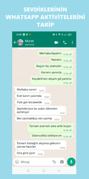 Parebot: Tracker for Whatsapp Screenshot 2