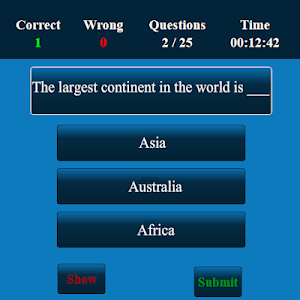 Worldgeography MCQ Screenshot 2