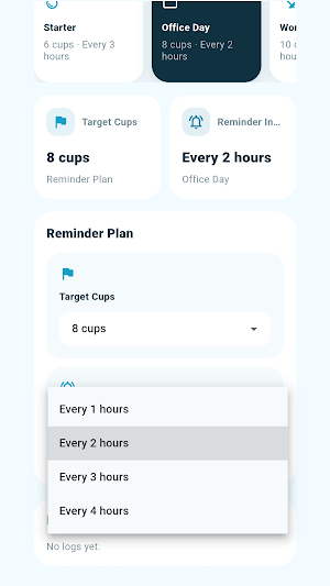 Water Reminder – Drink Tracker Screenshot 2